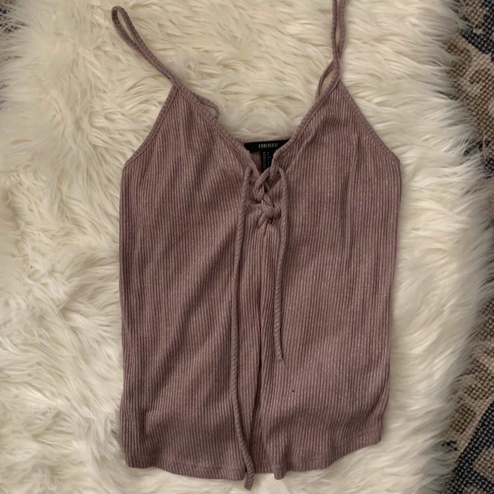 Forever 21 lace front tank ✨